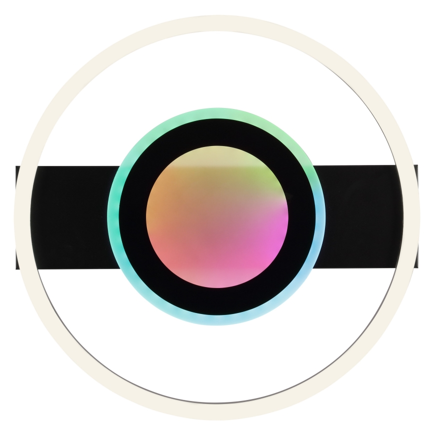 Brilliant - LED RGBW hämardatav laelamp MAUREEN LED/20W/230V 3000-6500K must + kaugjuhtimispult