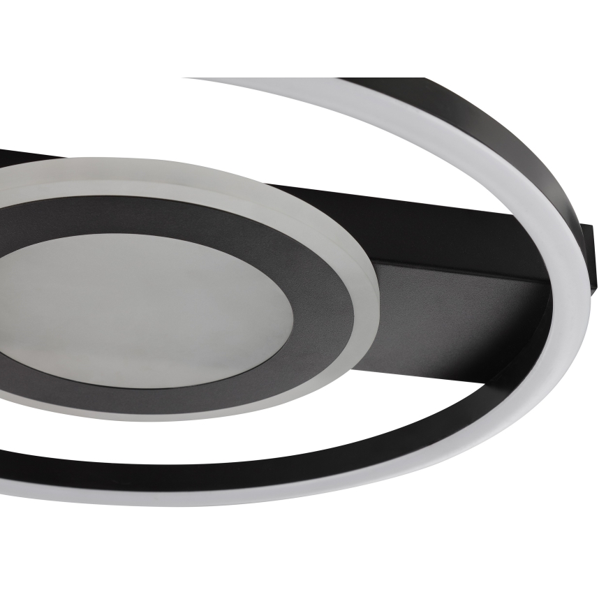 Brilliant - LED RGBW hämardatav laelamp MAUREEN LED/20W/230V 3000-6500K must + kaugjuhtimispult