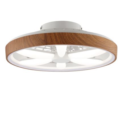 Brilliant - LED RGBW Hämardatav laeventilaator GAIANO LED/24W/230V 2700-6500K d. 48 cm pruun + kaugjuhtimispult