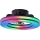 Brilliant - LED RGBW Hämardatav laeventilaator MONDELLO LED/26W/230V 2700-6500K d. 41 cm must + kaugjuhtimispult