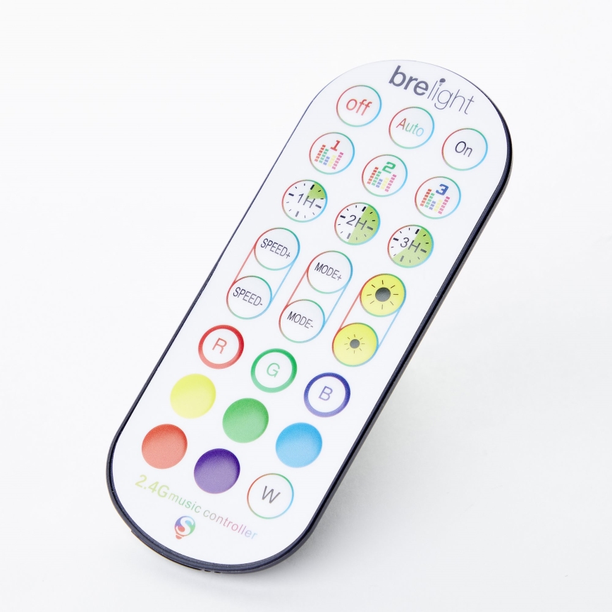 Brilliant - LED RGBW Hämardatav põrandalamp NEELE LED/6,5W/230V must + kaugjuhtimispult