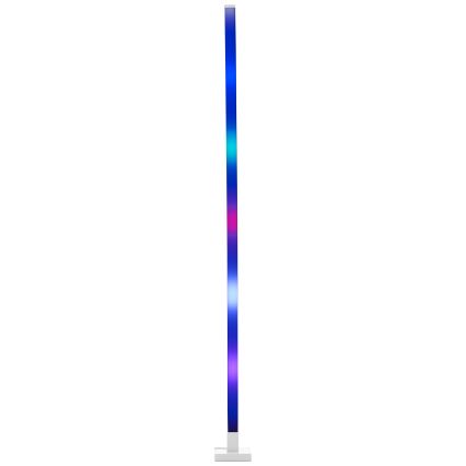 Brilliant - LED RGBW Hämardatav põrandalamp NEELE LED/6,5W/230V valge + kaugjuhtimispult