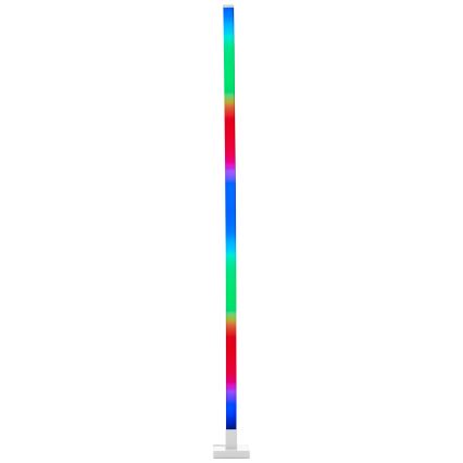Brilliant - LED RGBW Hämardatav põrandalamp NEELE LED/6,5W/230V valge + kaugjuhtimispult