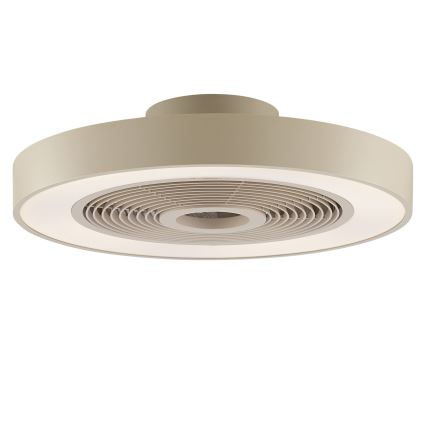 Brilliant - LED RGBW hämardatav laelamp ventilaatoriga CATANIA LED/37W/230V 2700-6500K läbimõõt 48,6 cm beež + kaugjuhtimispult