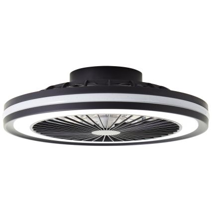 Brilliant - LED RGBW hämardatav laelamp ventilaatoriga PALMERO LED/40W/230V 2700-6500K läbimõõt 46,6 cm beež + kaugjuhtimispult