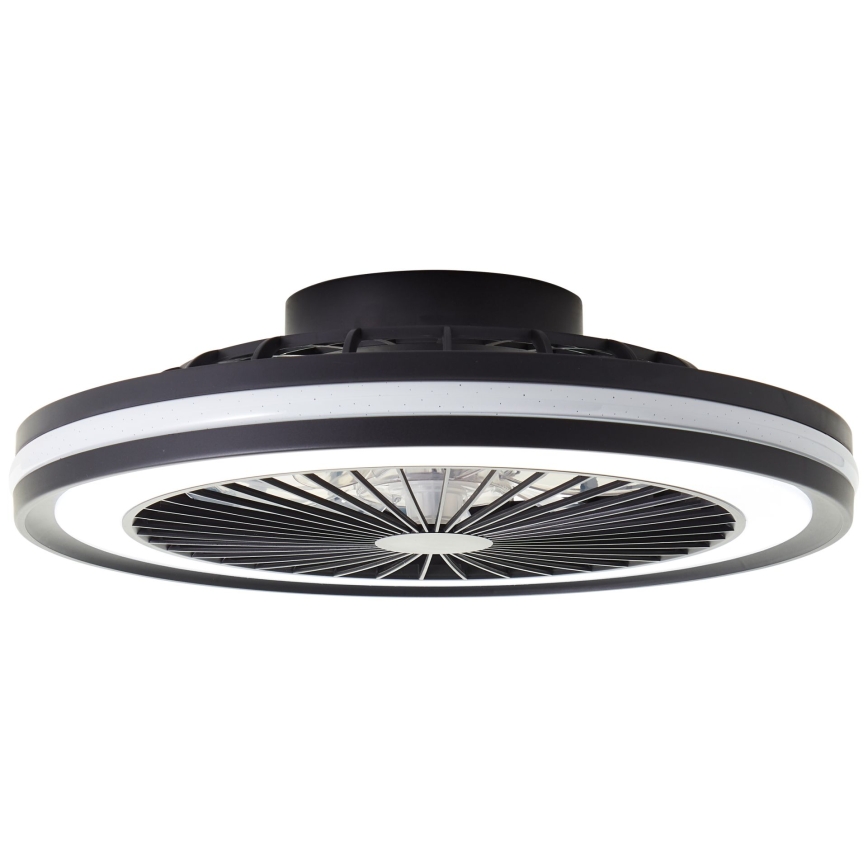 Brilliant - LED RGBW hämardatav laelamp ventilaatoriga PALMERO LED/40W/230V 2700-6500K läbimõõt 46,6 cm beež + kaugjuhtimispult