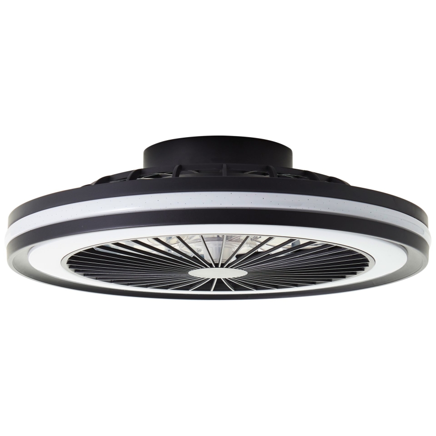 Brilliant - LED RGBW hämardatav laelamp ventilaatoriga PALMERO LED/40W/230V 2700-6500K läbimõõt 46,6 cm beež + kaugjuhtimispult