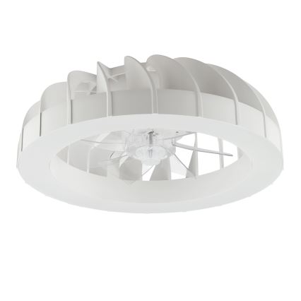 Brilliant - LED RGBW reguleeritav laeventilaator valgusega FANORA LED/30W/230V 2700-6500K läbimõõt 46 cm valge + kaugjuhtimispult