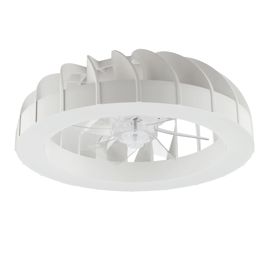 Brilliant - LED RGBW reguleeritav laeventilaator valgusega FANORA LED/30W/230V 2700-6500K läbimõõt 46 cm valge + kaugjuhtimispult