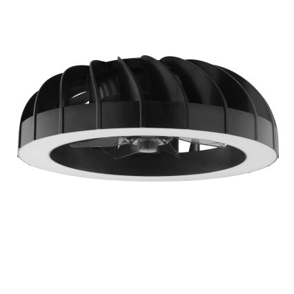 Brilliant - LED RGBW reguleeritav laeventilaator valgusega FANORA LED/30W/230V 2700-6500K läbimõõt 46 cm must + kaugjuhtimispult