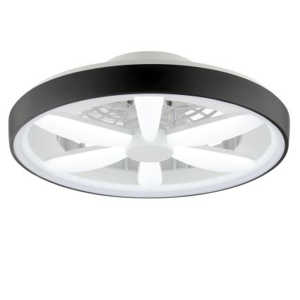 Brilliant - LED RGBW reguleeritav laeventilaator valgusega GAIANO LED/48W/230V 2700-6500K must + kaugjuhtimispult