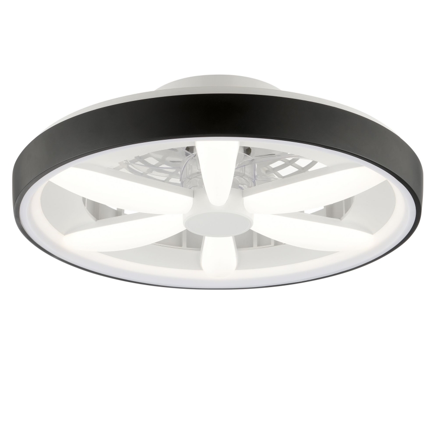 Brilliant - LED RGBW Hämardatav laeventilaator valgustiga GAIANO LED/48W/230V 2700-6500K must + kaugjuhtimispult