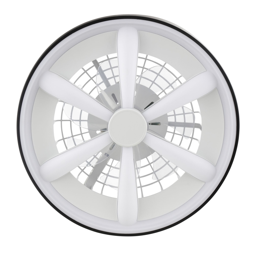 Brilliant - LED RGBW Hämardatav laeventilaator valgustiga GAIANO LED/48W/230V 2700-6500K must + kaugjuhtimispult