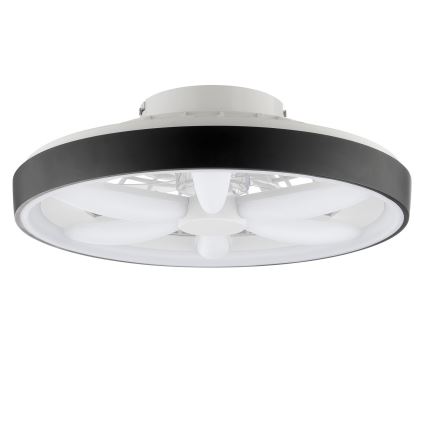 Brilliant - LED RGBW Hämardatav laeventilaator valgustiga GAIANO LED/48W/230V 2700-6500K must + kaugjuhtimispult