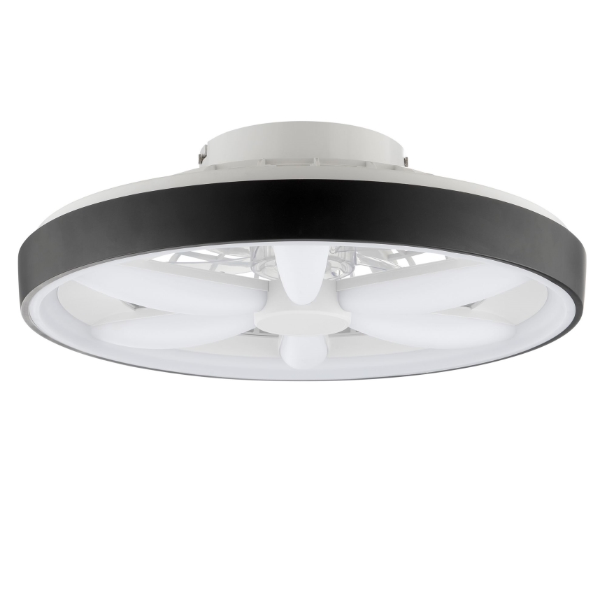 Brilliant - LED RGBW Hämardatav laeventilaator valgustiga GAIANO LED/48W/230V 2700-6500K must + kaugjuhtimispult