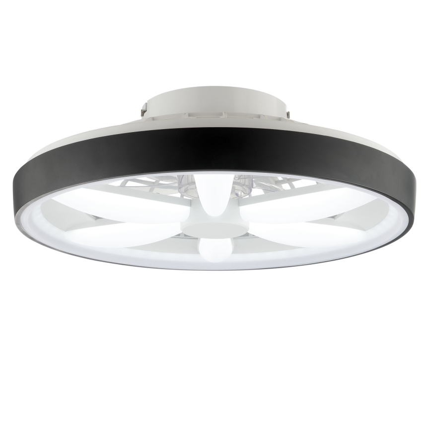 Brilliant - LED RGBW Hämardatav laeventilaator valgustiga GAIANO LED/48W/230V 2700-6500K must + kaugjuhtimispult