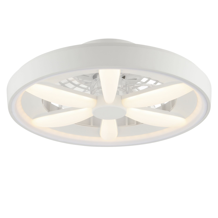 Brilliant - LED RGBW Hämardatav laeventilaator valgustiga GAIANO LED/48W/230V 2700-6500K valge + kaugjuhtimispult
