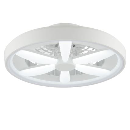 Brilliant - LED RGBW Hämardatav laeventilaator valgustiga GAIANO LED/48W/230V 2700-6500K valge + kaugjuhtimispult