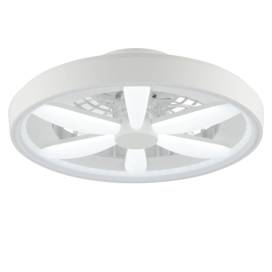 Brilliant - LED RGBW Hämardatav laeventilaator valgustiga GAIANO LED/48W/230V 2700-6500K valge + kaugjuhtimispult