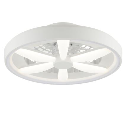 Brilliant - LED RGBW Hämardatav laeventilaator valgustiga GAIANO LED/48W/230V 2700-6500K valge + kaugjuhtimispult