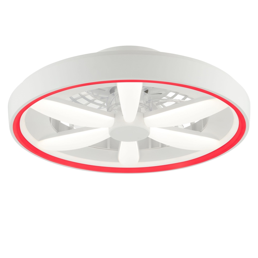 Brilliant - LED RGBW Hämardatav laeventilaator valgustiga GAIANO LED/48W/230V 2700-6500K valge + kaugjuhtimispult