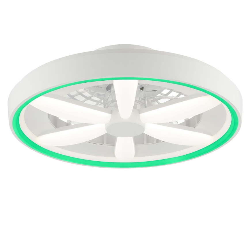 Brilliant - LED RGBW Hämardatav laeventilaator valgustiga GAIANO LED/48W/230V 2700-6500K valge + kaugjuhtimispult