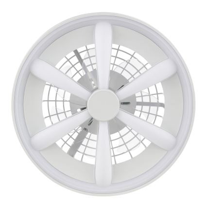 Brilliant - LED RGBW Hämardatav laeventilaator valgustiga GAIANO LED/48W/230V 2700-6500K valge + kaugjuhtimispult