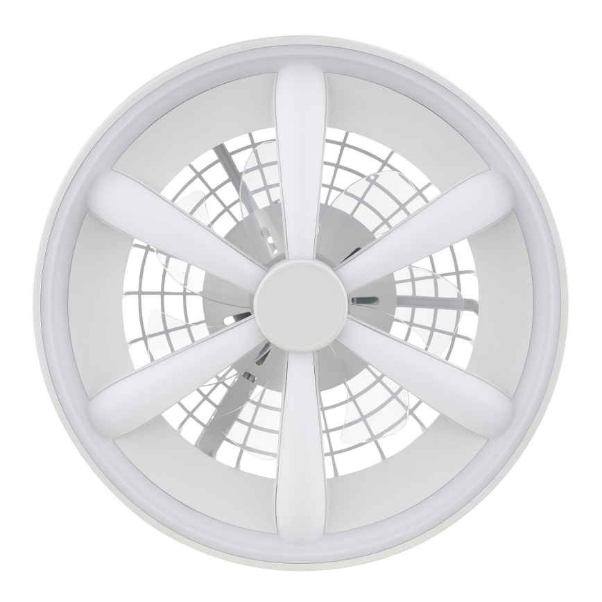 Brilliant - LED RGBW Hämardatav laeventilaator valgustiga GAIANO LED/48W/230V 2700-6500K valge + kaugjuhtimispult