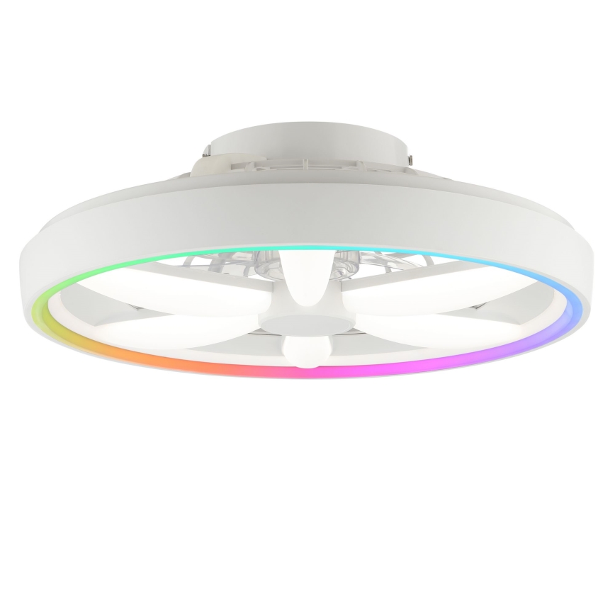 Brilliant - LED RGBW Hämardatav laeventilaator valgustiga GAIANO LED/48W/230V 2700-6500K valge + kaugjuhtimispult