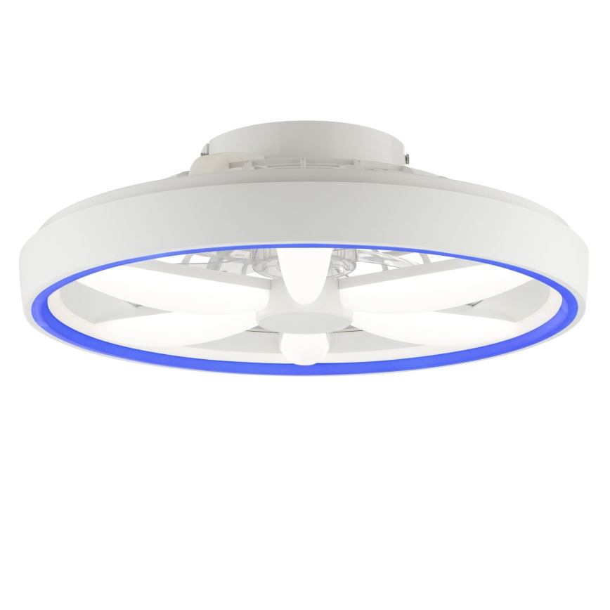 Brilliant - LED RGBW Hämardatav laeventilaator valgustiga GAIANO LED/48W/230V 2700-6500K valge + kaugjuhtimispult