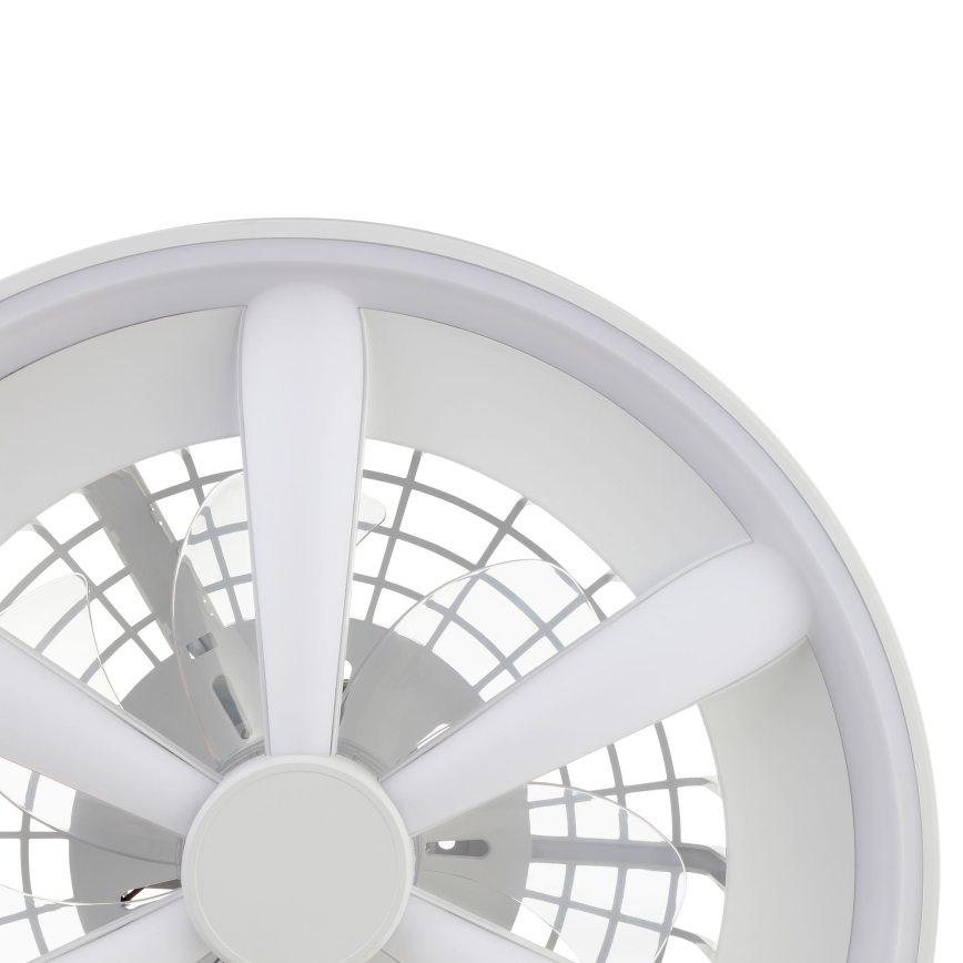 Brilliant - LED RGBW Hämardatav laeventilaator valgustiga GAIANO LED/48W/230V 2700-6500K valge + kaugjuhtimispult