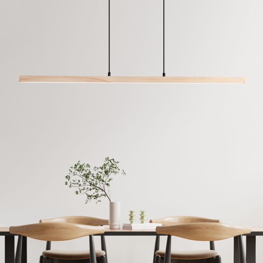 Brilliant - LED rippvalgusti kaabliga ARION LED/22W/230V männipuit