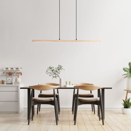 Brilliant - LED rippvalgusti kaabliga ARION LED/22W/230V männipuit