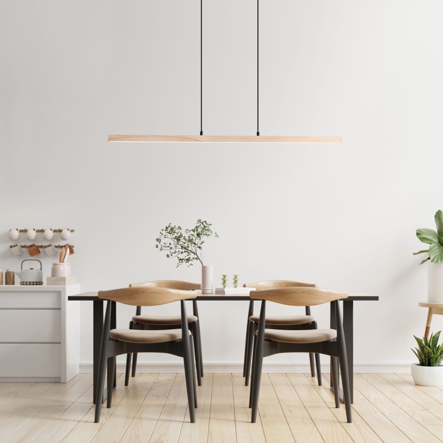 Brilliant - LED rippvalgusti kaabliga ARION LED/22W/230V männipuit