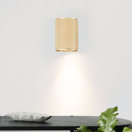 Brilliant - LED Seinavalgusti MARTY 1xGU10/5W/230V kuldne