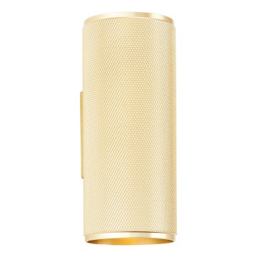 Brilliant - LED Seinavalgusti MARTY 2xGU10/5W/230V kuldne