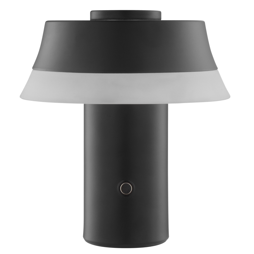 Brilliant - Hämardatav laetav puutetundlik lauavalgusti KINICH LED/2,5W/5V 2700K 2600 mAh must