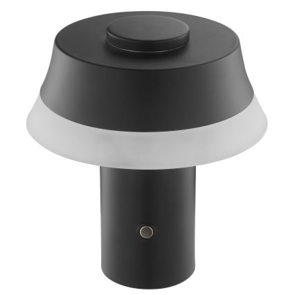 Brilliant - Hämardatav laetav puutetundlik lauavalgusti KINICH LED/2,5W/5V 2700K 2600 mAh must