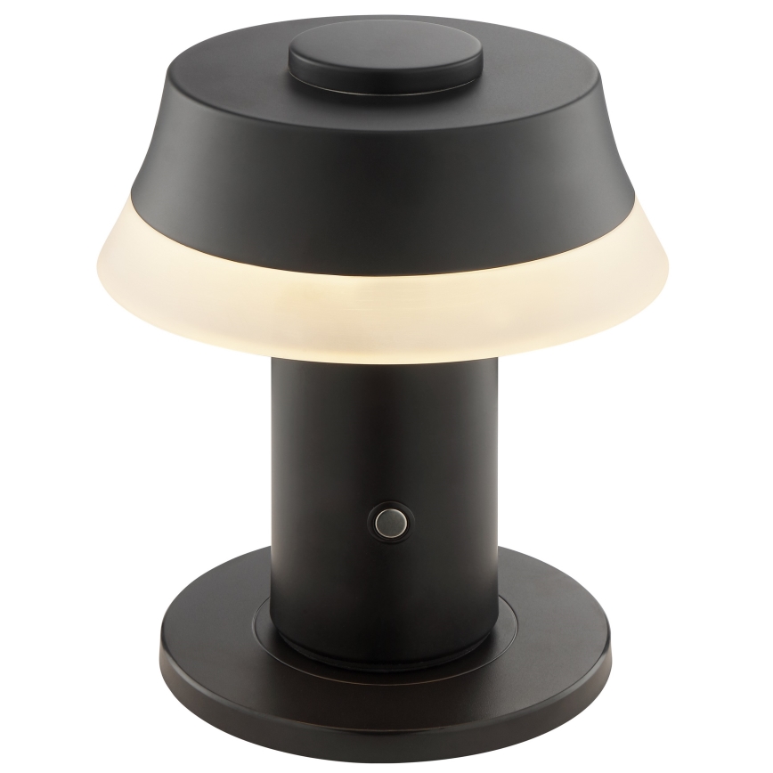 Brilliant - Hämardatav laetav puutetundlik lauavalgusti KINICH LED/2,5W/5V 2700K 2600 mAh must