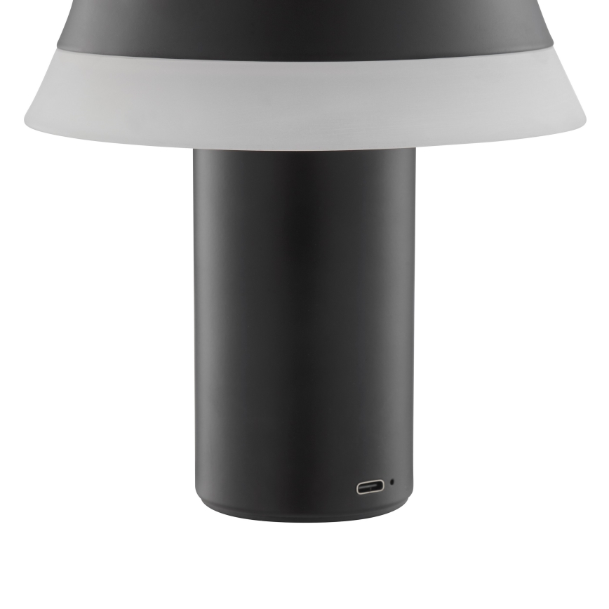 Brilliant - Hämardatav laetav puutetundlik lauavalgusti KINICH LED/2,5W/5V 2700K 2600 mAh must