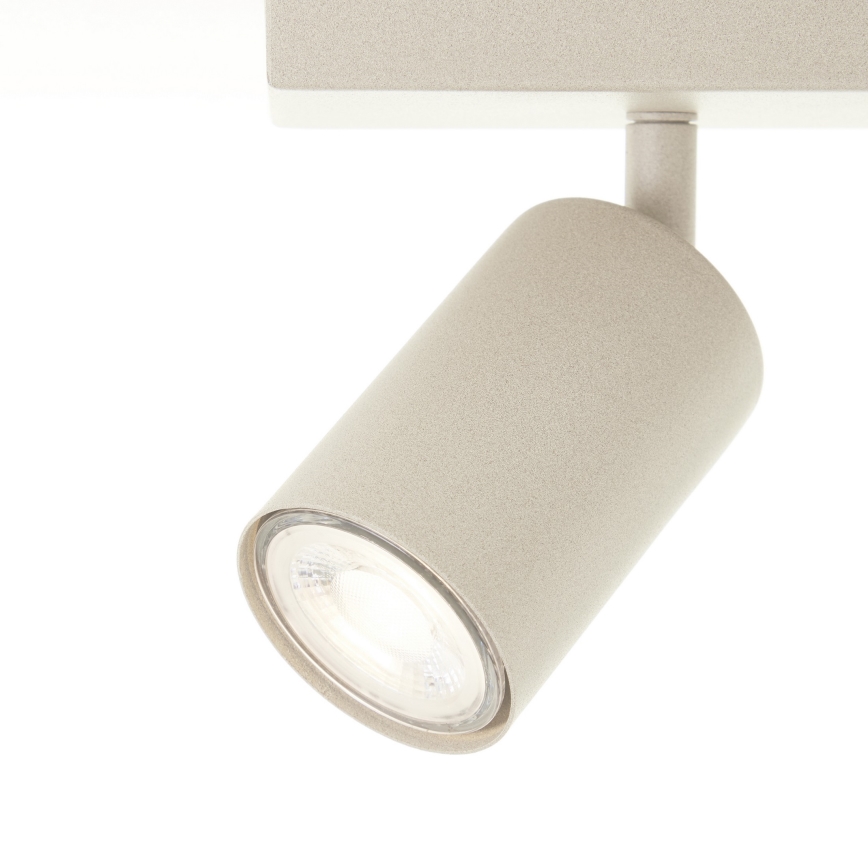 Brilliant - LED suunatav valgusti JELLO 2xGU10/5W/230V beež