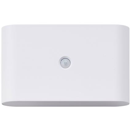 Brilliant - LED Väli laetav Seinavalgusti anduriga XINO LED/3W/5V 3600 mAh IP44 valge