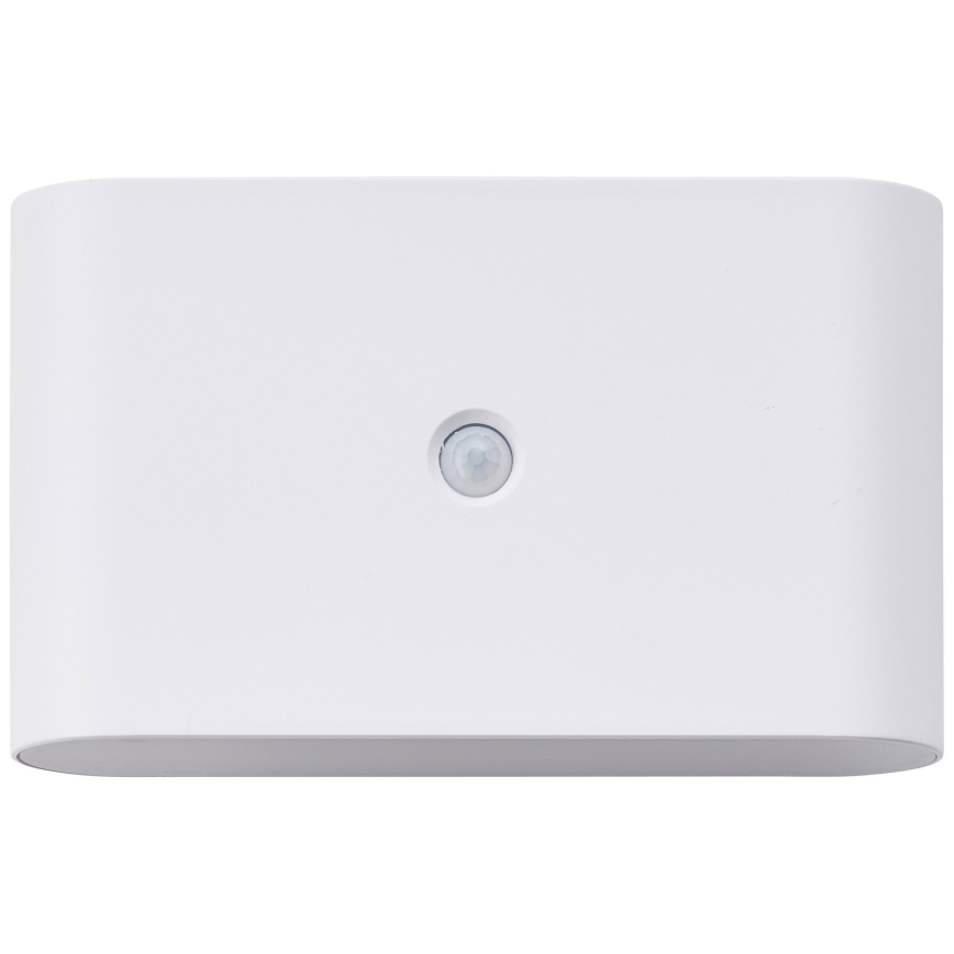 Brilliant - LED Väli laetav Seinavalgusti anduriga XINO LED/3W/5V 3600 mAh IP44 valge
