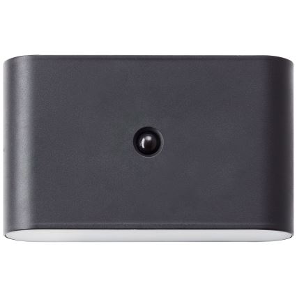 Brilliant - LED Väli laetav Seinavalgusti anduriga XINO LED/3W/5V 3600 mAh IP44 must