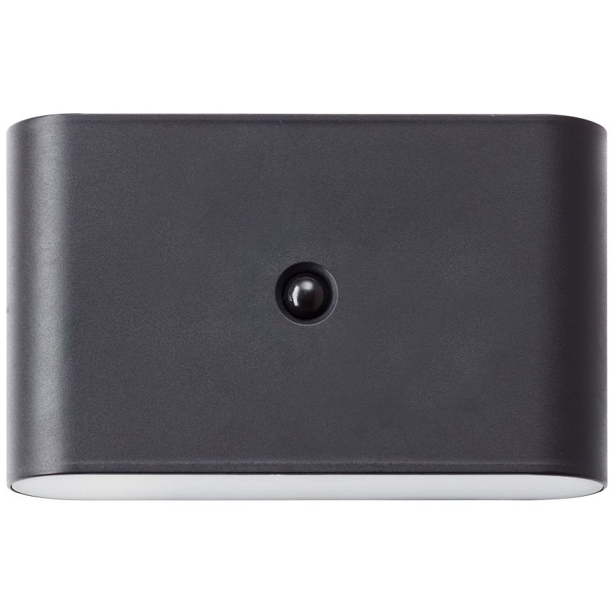 Brilliant - LED Väli laetav Seinavalgusti anduriga XINO LED/3W/5V 3600 mAh IP44 must