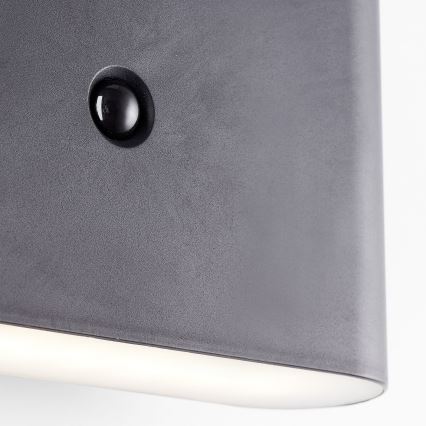 Brilliant - LED Väli laetav Seinavalgusti anduriga XINO LED/3W/5V 3600 mAh IP44 must