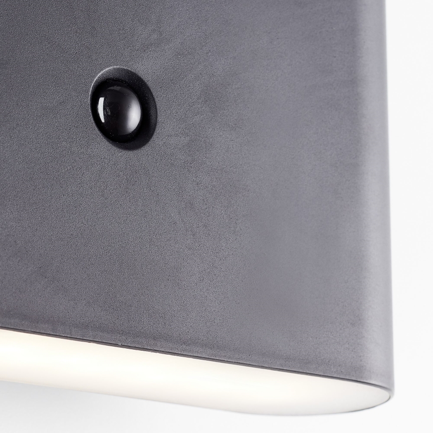 Brilliant - LED Väli laetav Seinavalgusti anduriga XINO LED/3W/5V 3600 mAh IP44 must