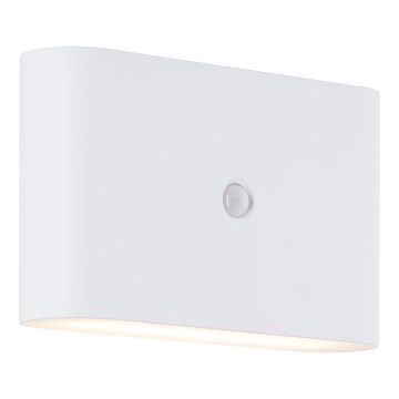 Brilliant - LED Väli laetav seinavalgusti anduriga XINO LED/3W/5V IP44 valge