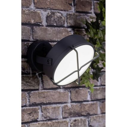 Brilliant - LED Väli seinavalgusti NYX LED/10W/230V IP44 antratsiit