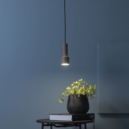 Brilliant - Lühter CADIZ 1xGU10/10W/230V d. 12,5 cm pronks